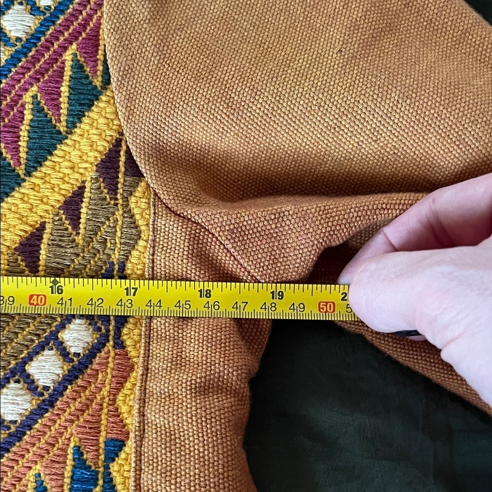 Handmade Guatemala Artesanías Embroidered Cotton Jacket – Boho / Tribal - Picture 7 of 8